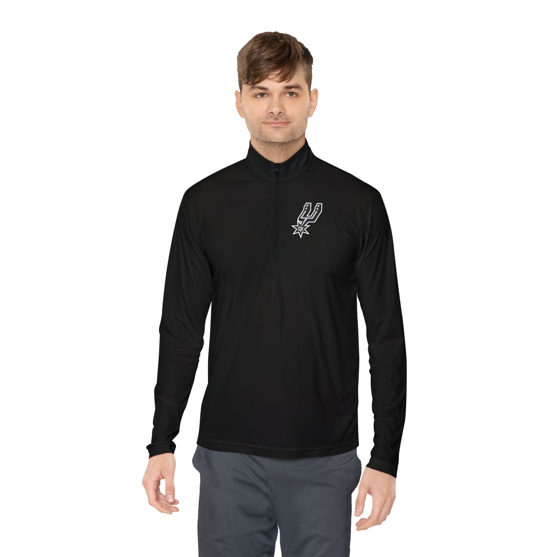 Spurs Unisex Quarter-Zip Pullover