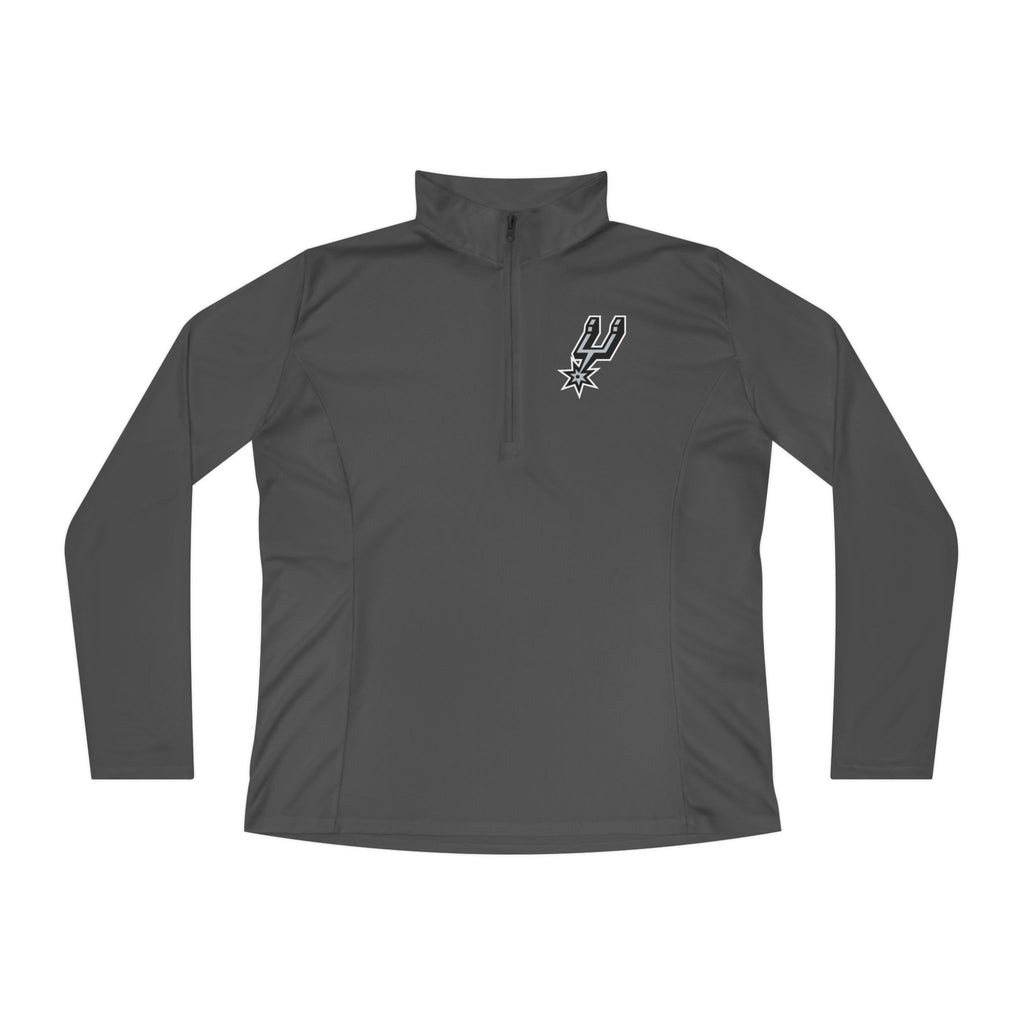 Spurs Ladies Quarter-Zip Pullover