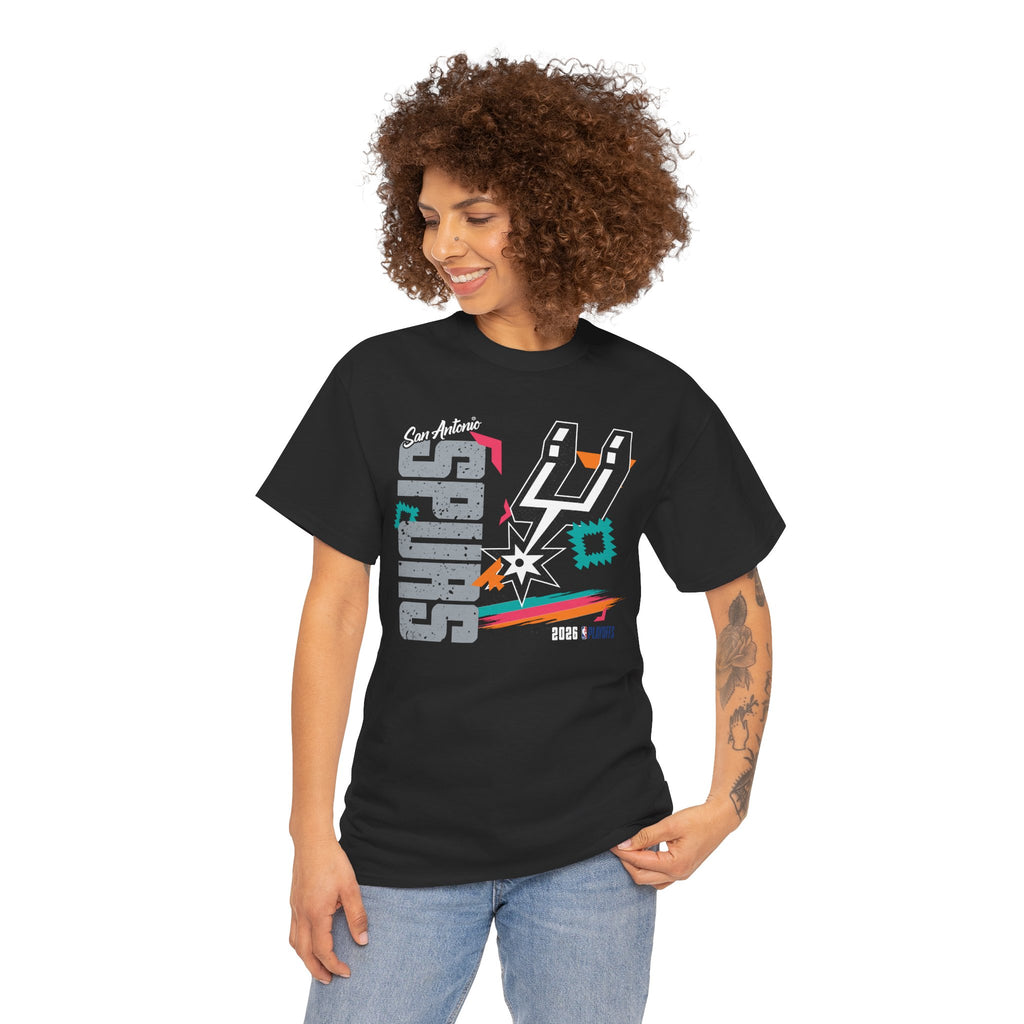 Spurs 2026 Playoff Unisex Heavy Cotton Tee
