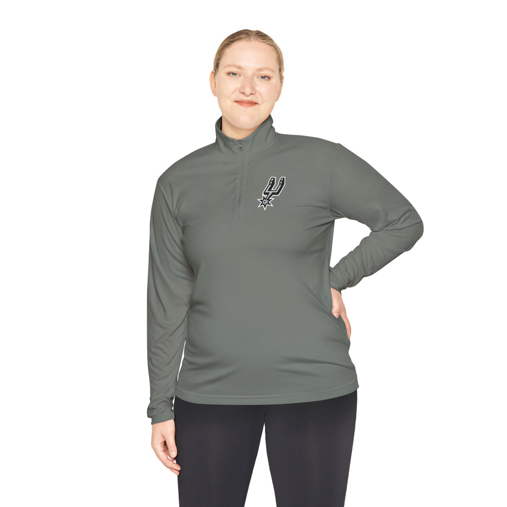 Spurs Unisex Quarter-Zip Pullover
