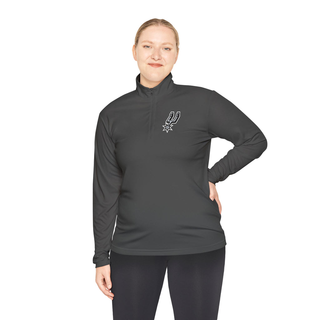 Spurs Unisex Quarter-Zip Pullover