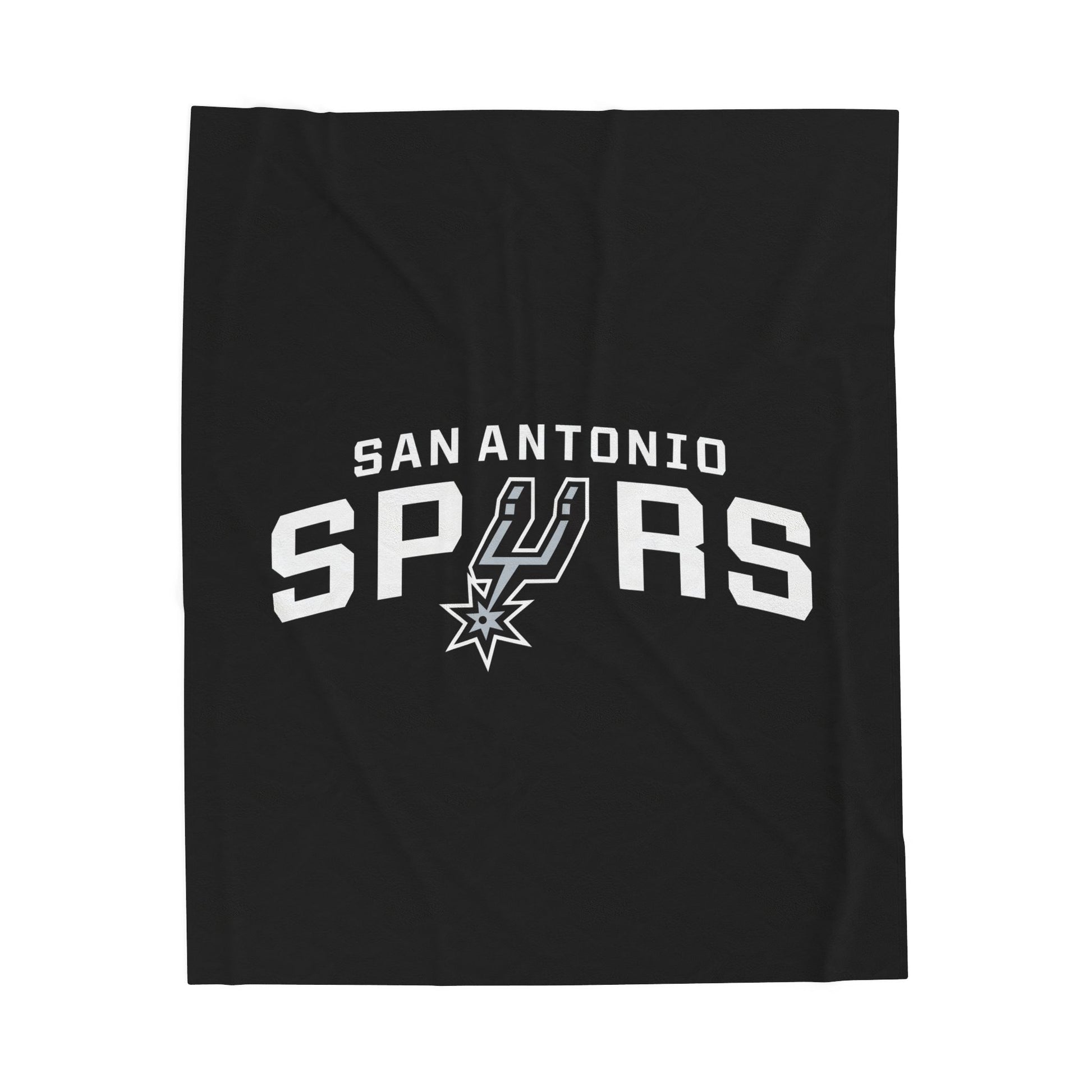 Spurs Velveteen Plush Blanket
