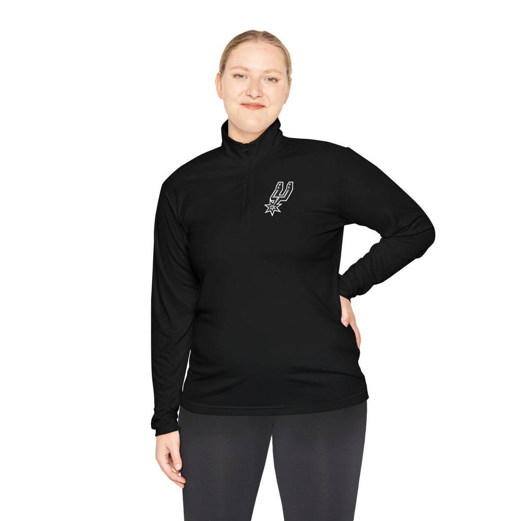 Spurs Unisex Quarter-Zip Pullover