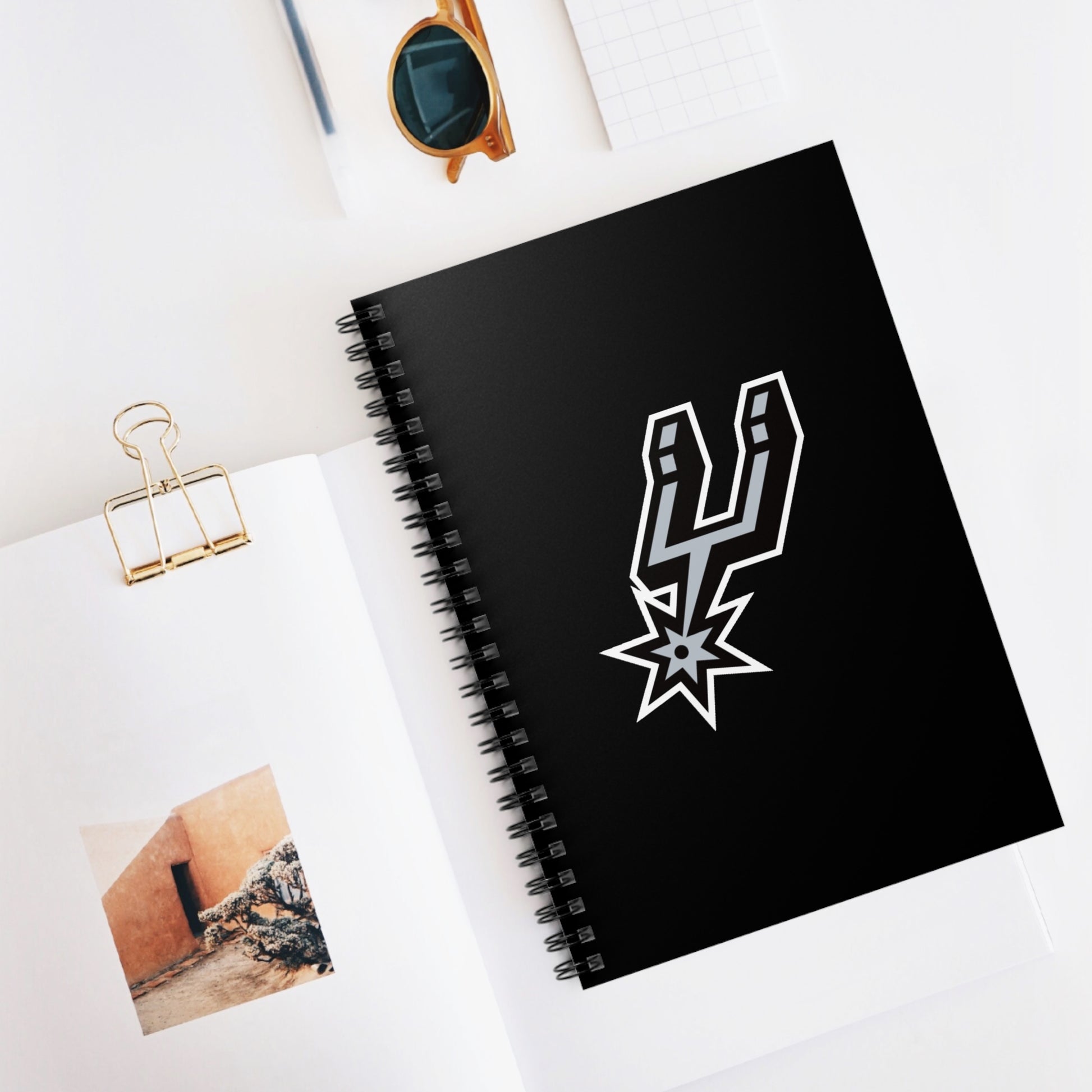 Spurs Spiral Notebook - Ruled Line