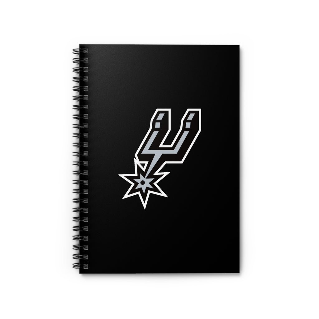 Spurs Spiral Notebook - Ruled Line