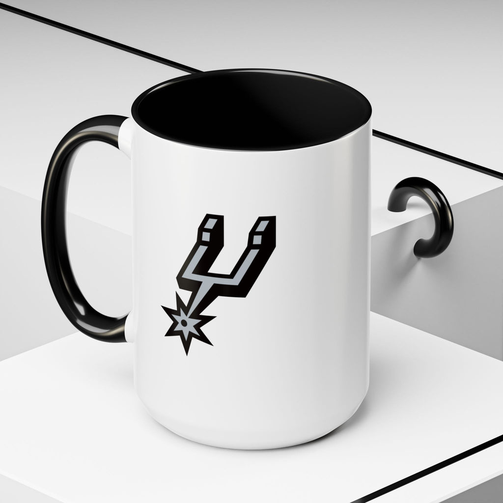 Spurs Accent Coffee Mug (11, 15oz)